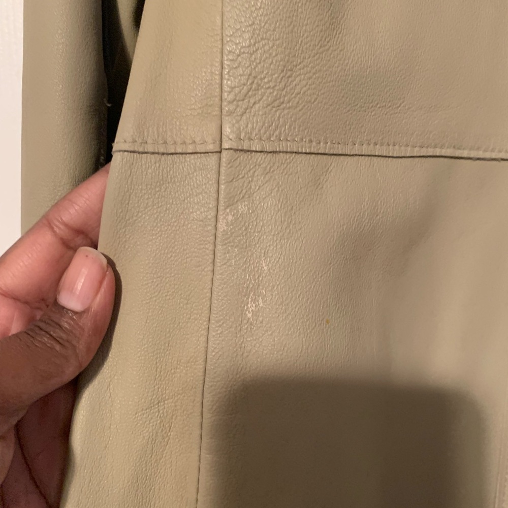 Inc tan leather jacket - Picture 13 of 13